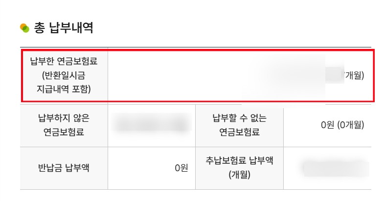내가 낸 국민연금 조회 | 납부액 기준표 | 납부확인서 발급방법 |영문